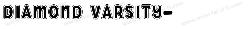 Diamond Varsity字体转换